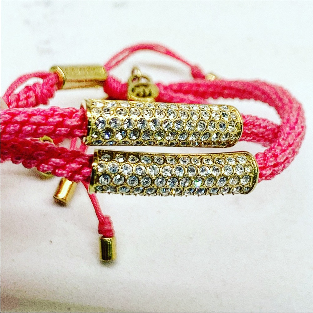 Michael Kors Crystal Macrame Friendship Bracelet - Picture 4 of 10